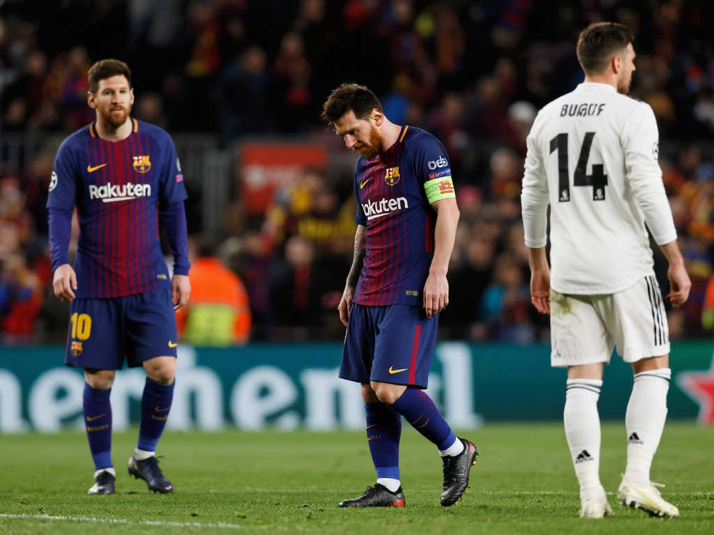 巴萨欧冠淘汰赛惨遭拜仁双杀,两回合狂丢7球(12-13赛季) 巴萨欧冠淘汰赛惨遭拜仁双杀,两回合狂丢7球(12-13赛季)